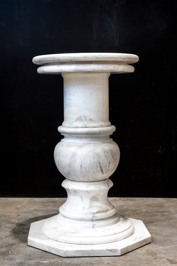Ornate Elba Marble Column