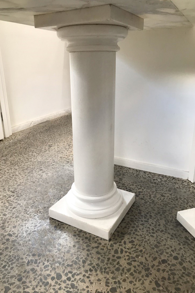 Thassos Marble Column