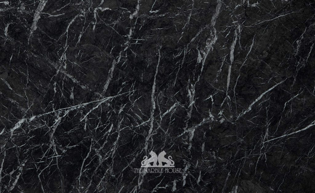 Grigio Carnico - Black Marble. Black marble slabs.The Marble House, Melbourne, Sydney. Black marbles near me. Buy black marbles.