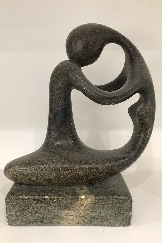Solace Abstract Stone Sculpture